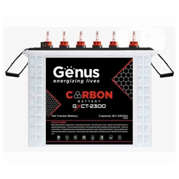 Genus Tubular Battery 230Ah/12V