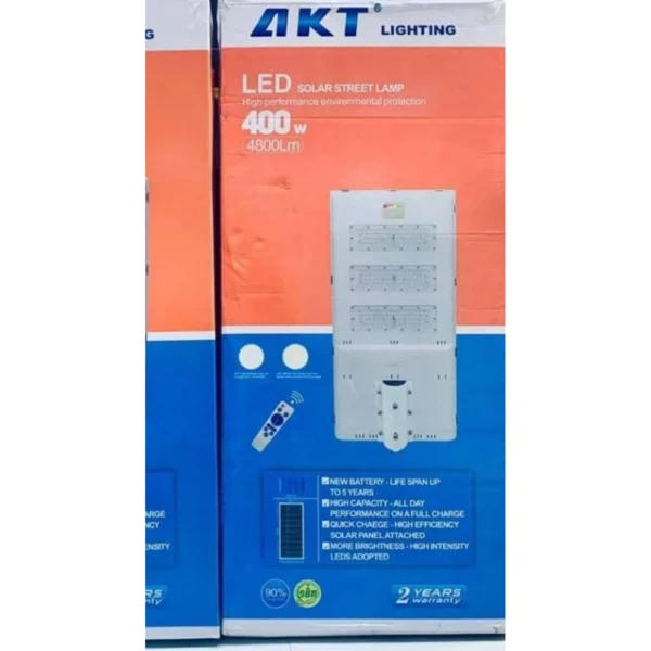AKT 400W All-in-One Solar Street Light with Panel | AKT400