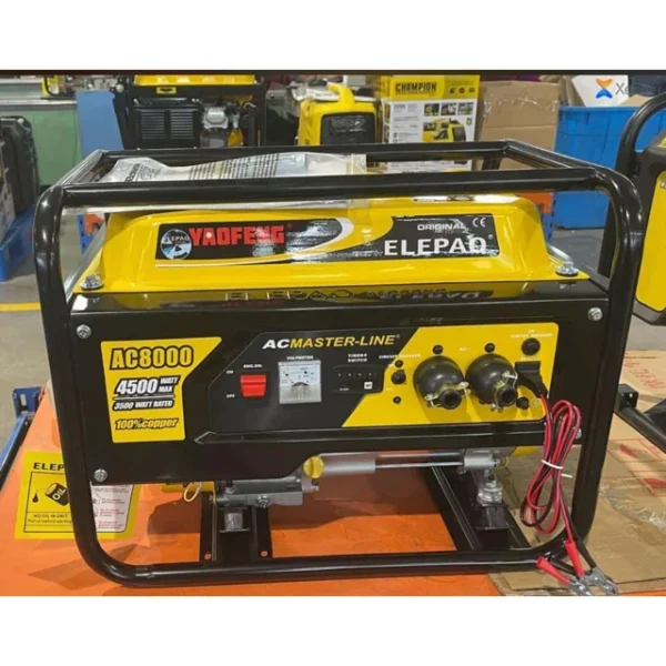 Elepaq 100% Copper AC Master 4,5Kva With Timer YEOFANG MAnual | AC8000