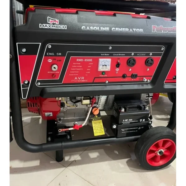 Maxmech 5.5KVA 100% Copper Key Starter Generator | RWD-6500E