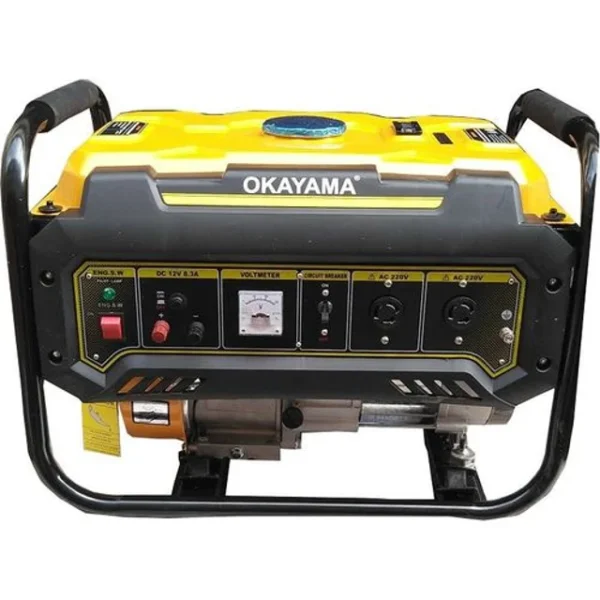 Okayama 2.5KVA Manual Start Petrol Generator | OKY-3800