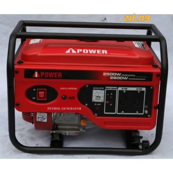 IPower 2.8Kva 100% Copper Manual Start Generator | PR4000C
